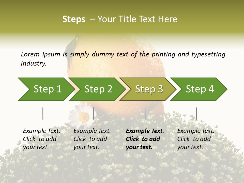 Leaf Fresh Diet PowerPoint Template