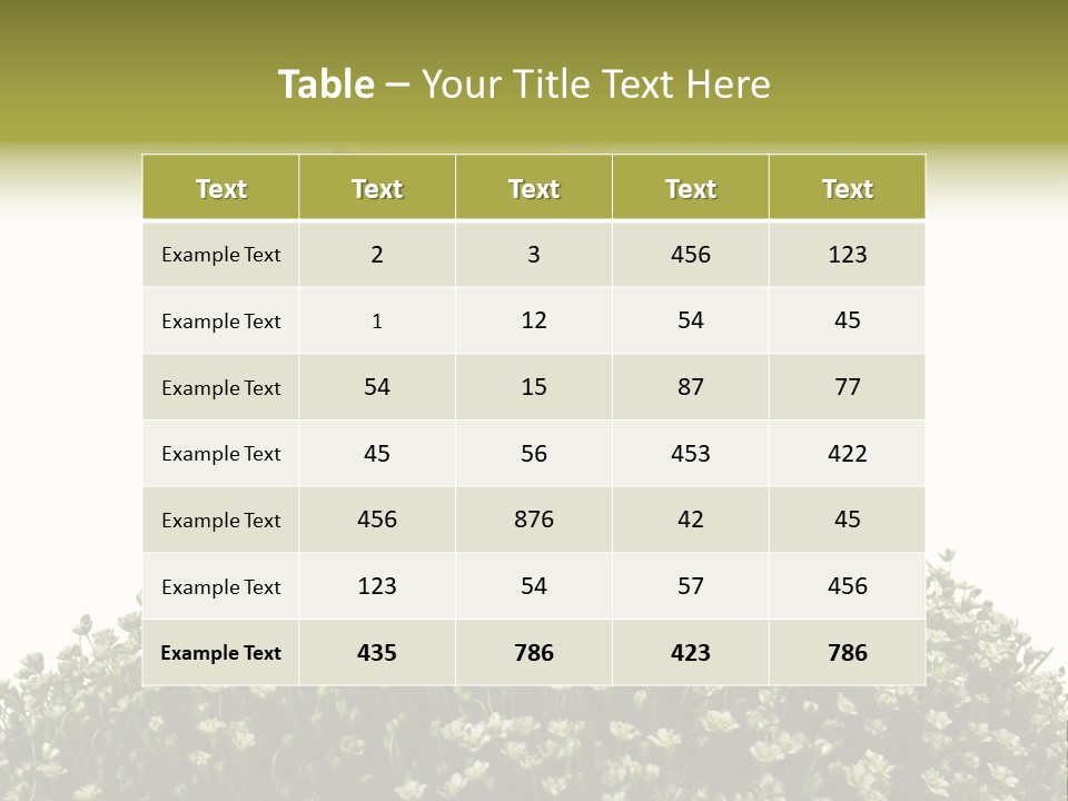 Leaf Fresh Diet PowerPoint Template