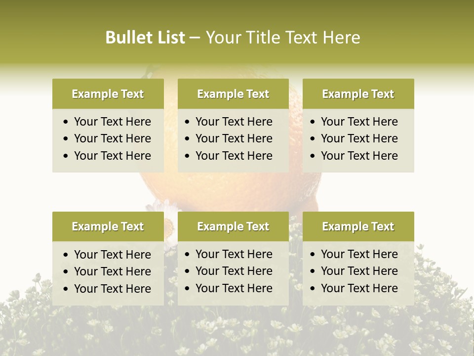 Leaf Fresh Diet PowerPoint Template