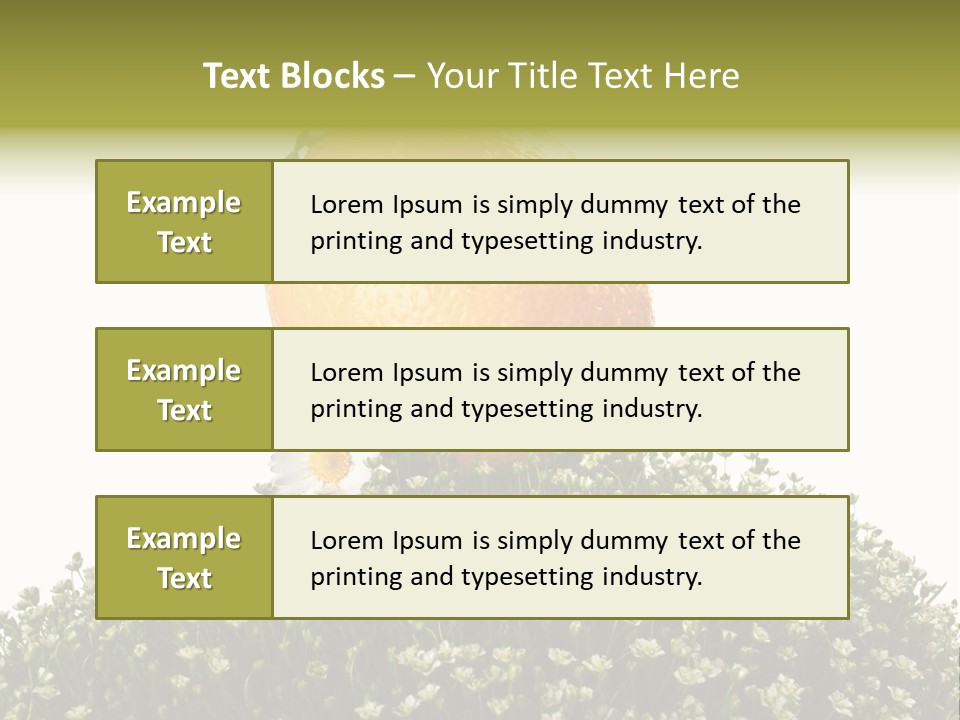 Leaf Fresh Diet PowerPoint Template
