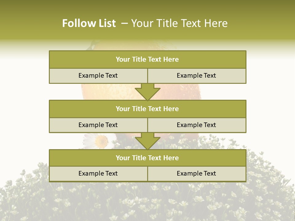 Leaf Fresh Diet PowerPoint Template