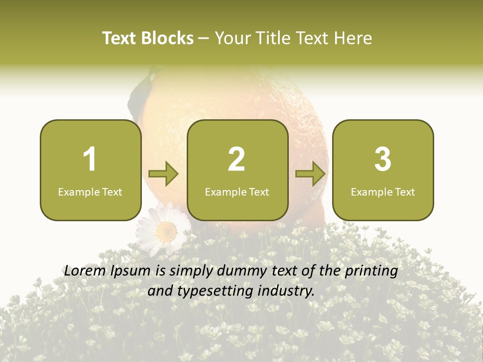 Leaf Fresh Diet PowerPoint Template