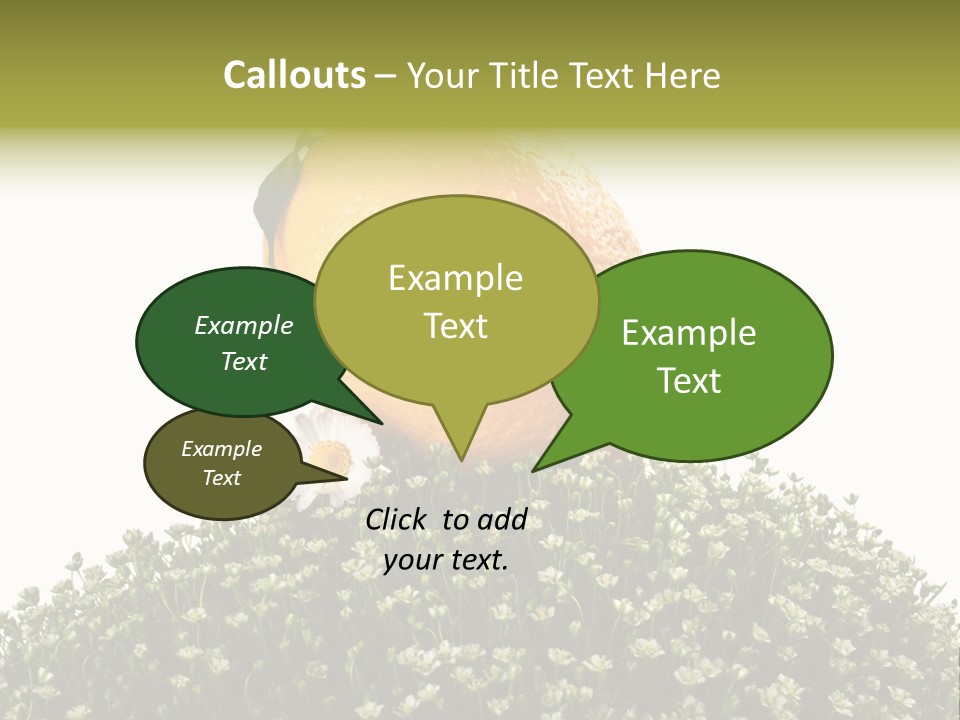 Leaf Fresh Diet PowerPoint Template