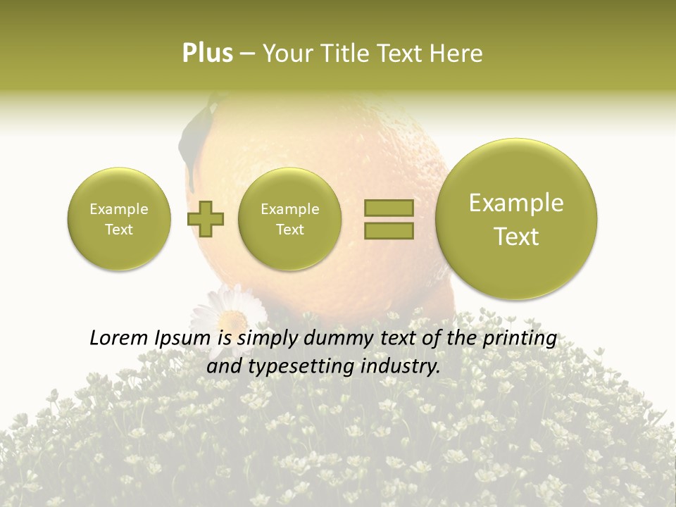 Leaf Fresh Diet PowerPoint Template