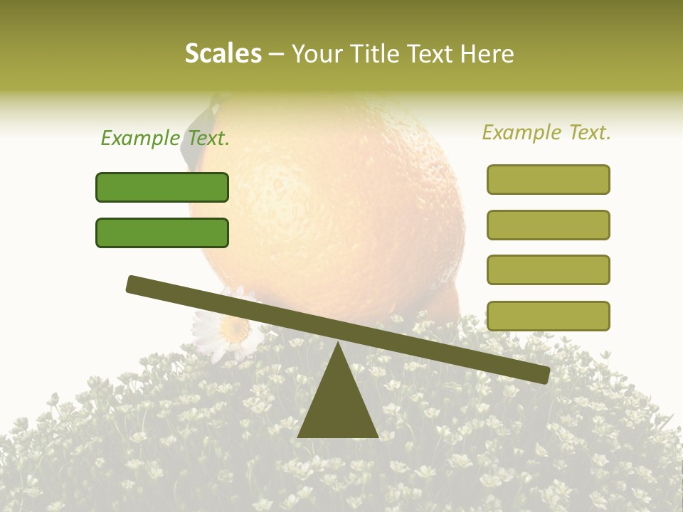 Leaf Fresh Diet PowerPoint Template