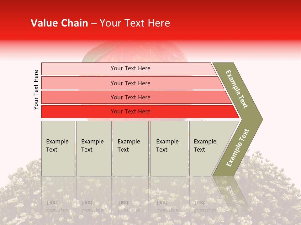Camomile Juicy Fruit PowerPoint Template