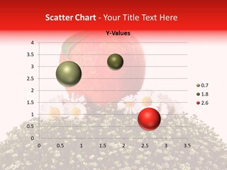 Camomile Juicy Fruit PowerPoint Template