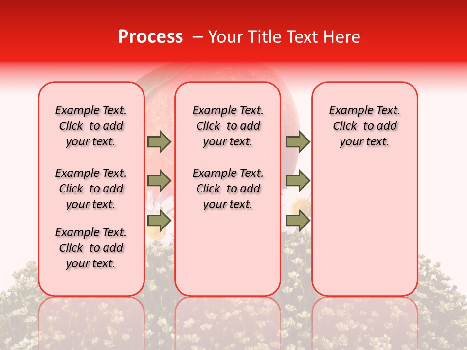 Camomile Juicy Fruit PowerPoint Template