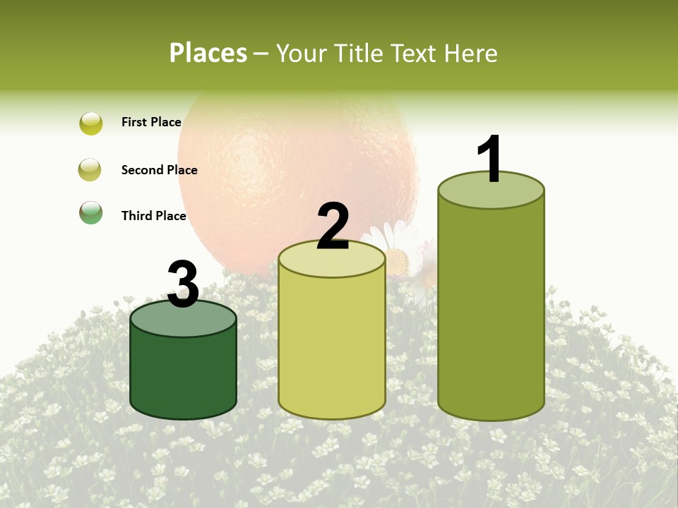 Foliage Drop Still PowerPoint Template