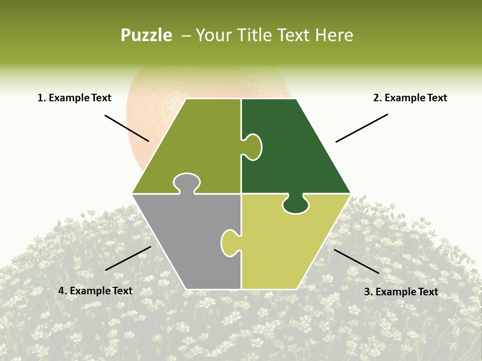 Foliage Drop Still PowerPoint Template