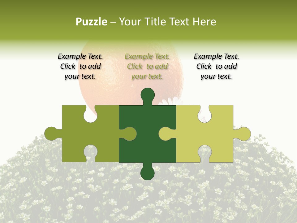 Foliage Drop Still PowerPoint Template