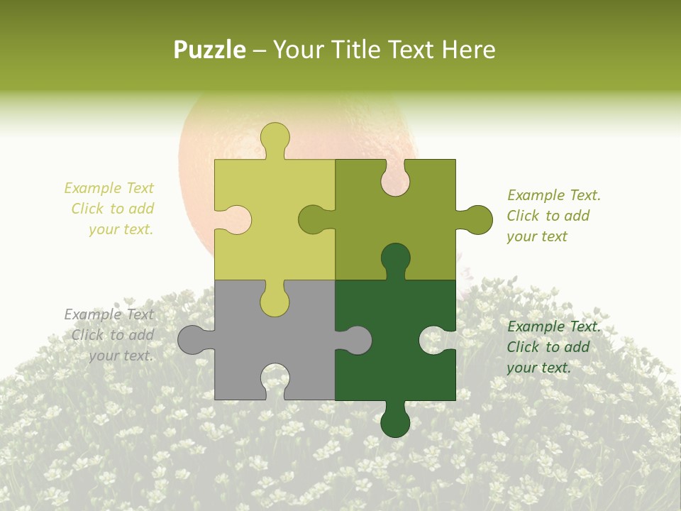 Foliage Drop Still PowerPoint Template