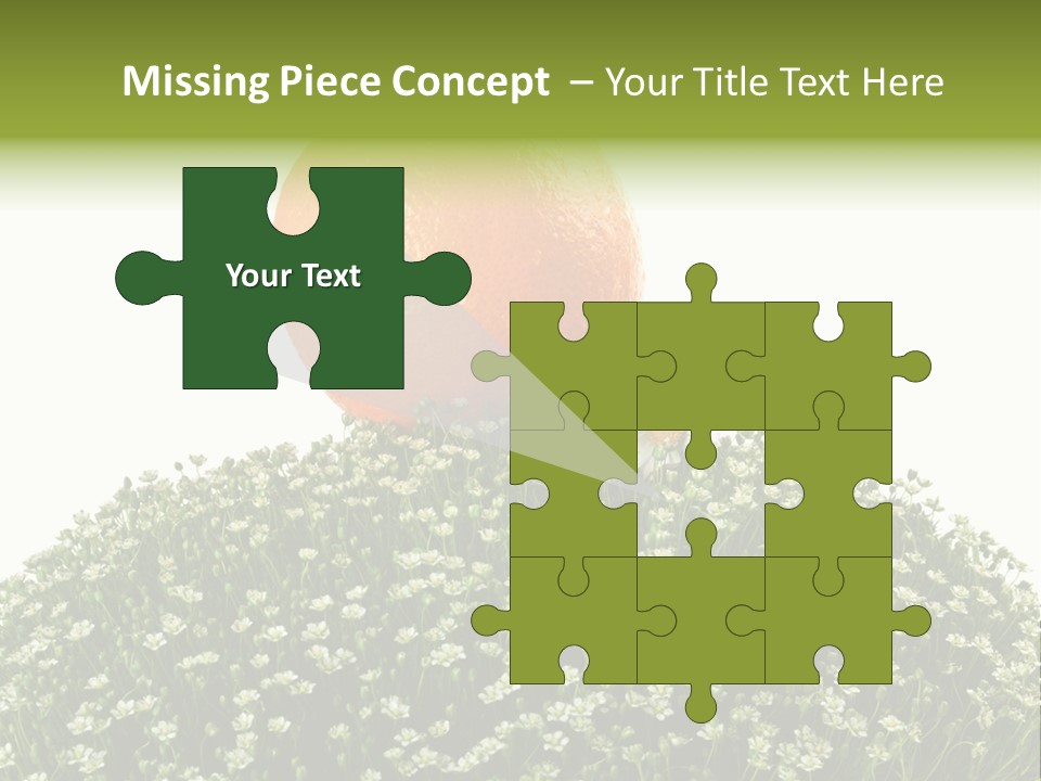 Foliage Drop Still PowerPoint Template