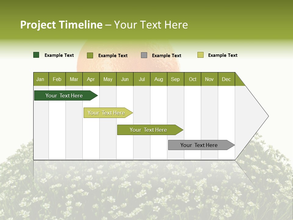 Foliage Drop Still PowerPoint Template