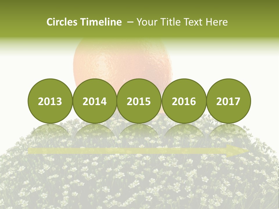 Foliage Drop Still PowerPoint Template