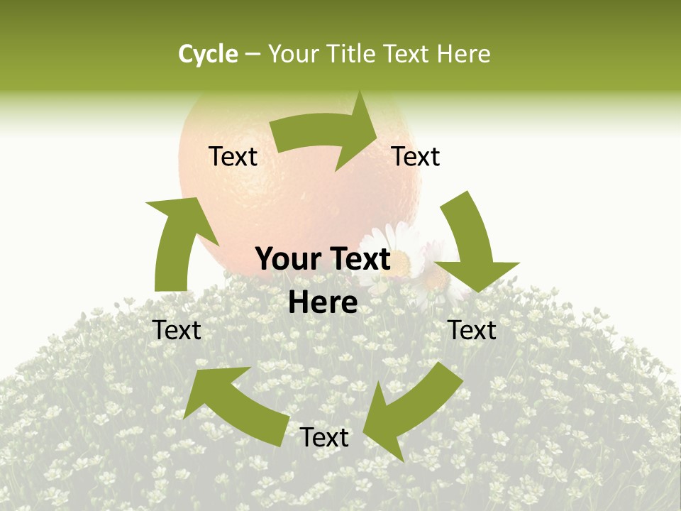 Foliage Drop Still PowerPoint Template