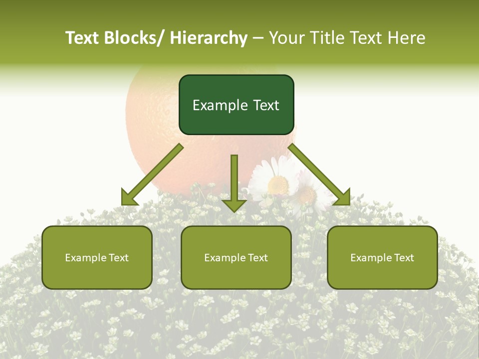 Foliage Drop Still PowerPoint Template
