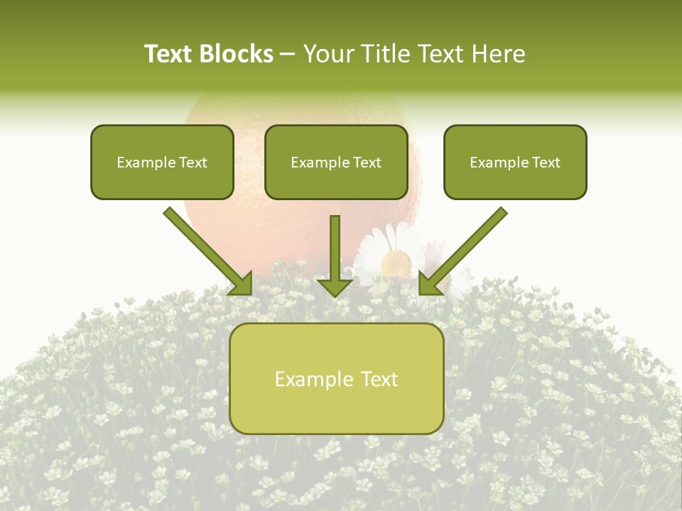 Foliage Drop Still PowerPoint Template