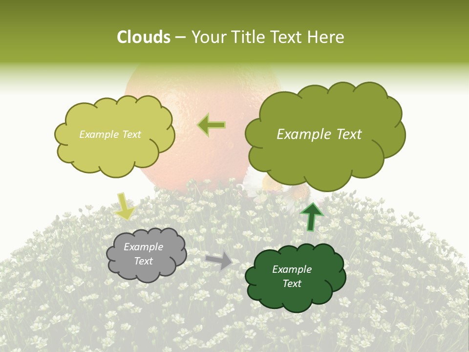 Foliage Drop Still PowerPoint Template