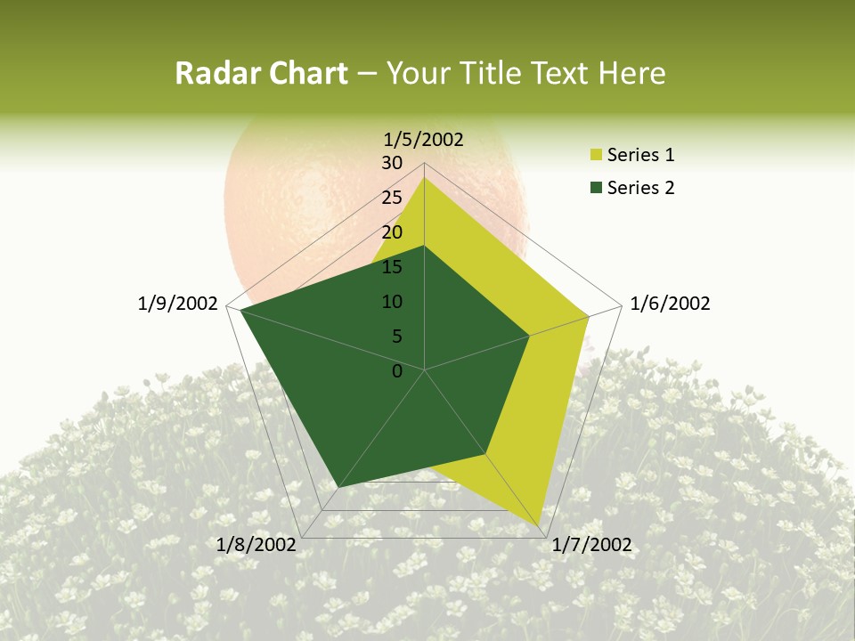 Foliage Drop Still PowerPoint Template