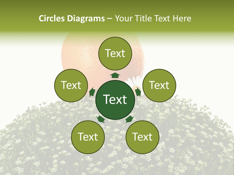 Foliage Drop Still PowerPoint Template