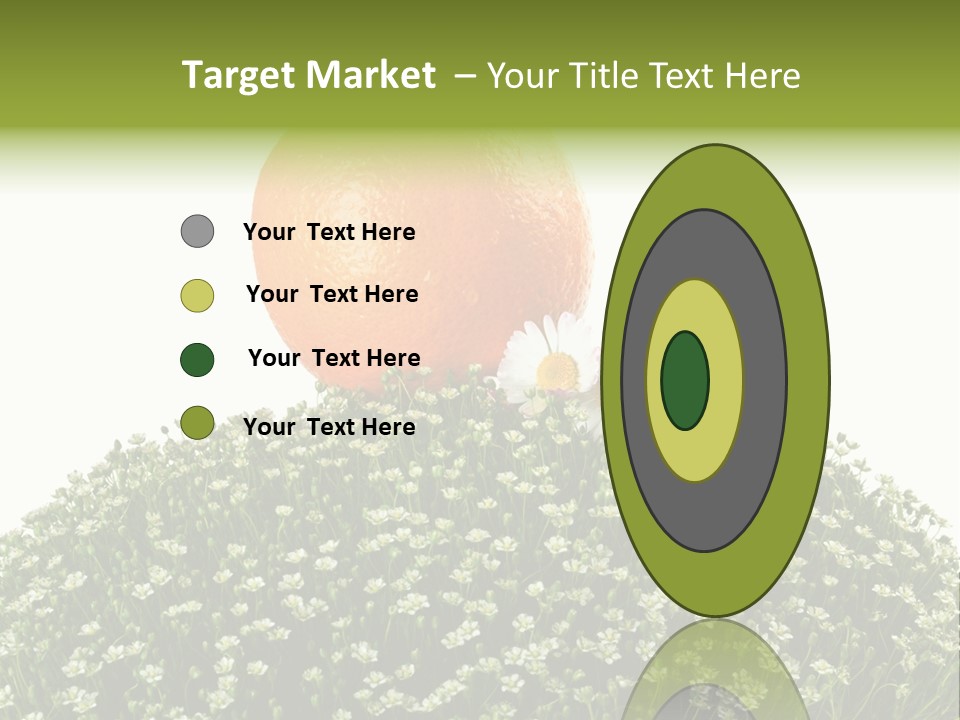 Foliage Drop Still PowerPoint Template