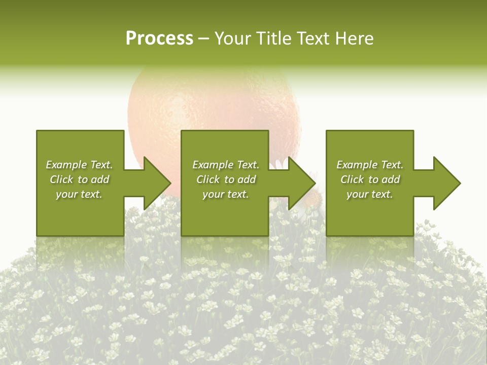 Foliage Drop Still PowerPoint Template