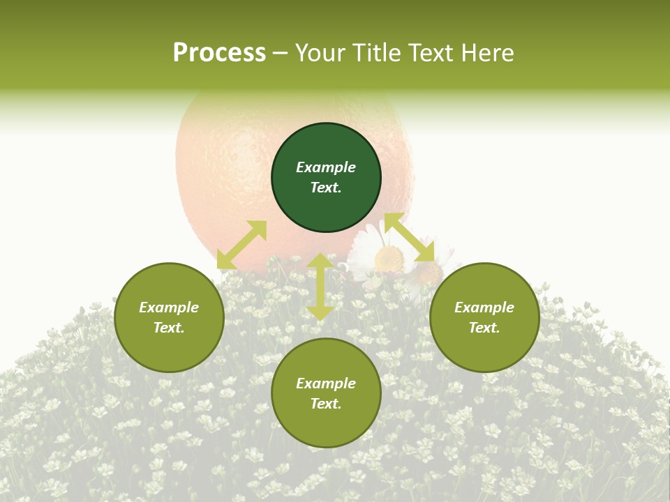 Foliage Drop Still PowerPoint Template