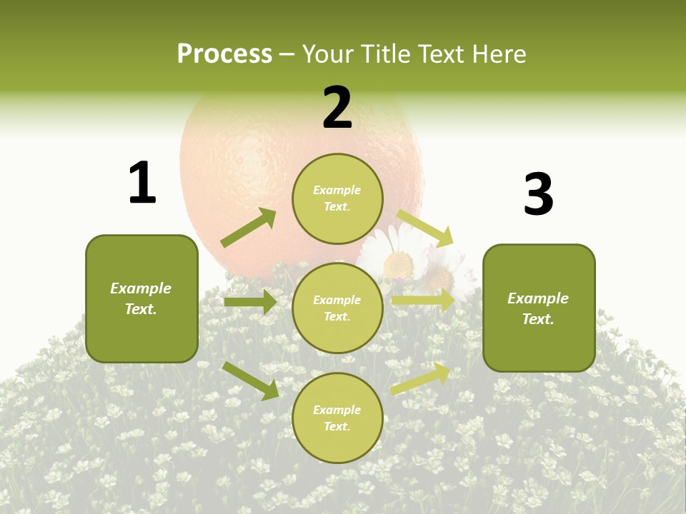 Foliage Drop Still PowerPoint Template