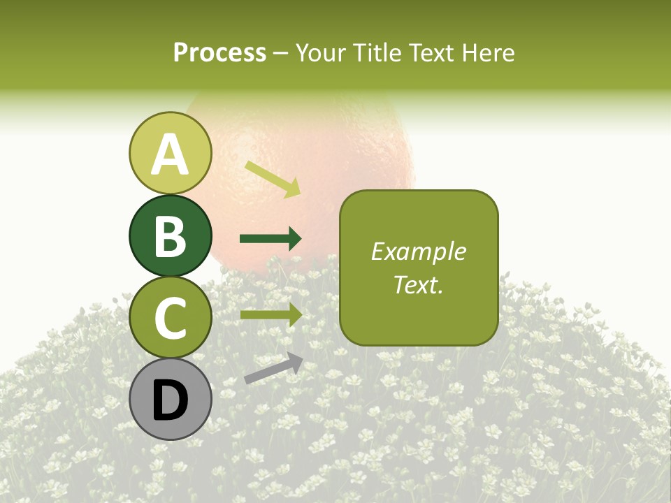 Foliage Drop Still PowerPoint Template