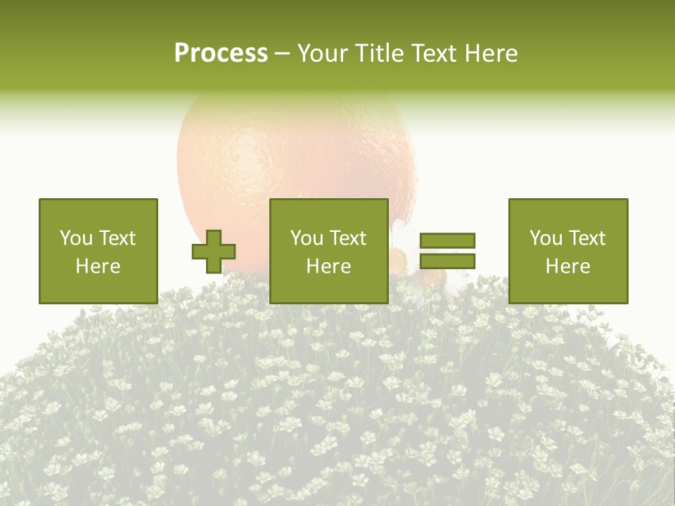 Foliage Drop Still PowerPoint Template