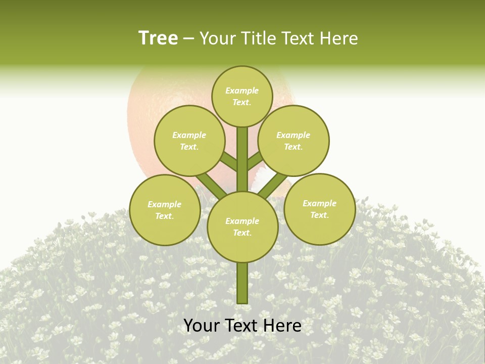 Foliage Drop Still PowerPoint Template