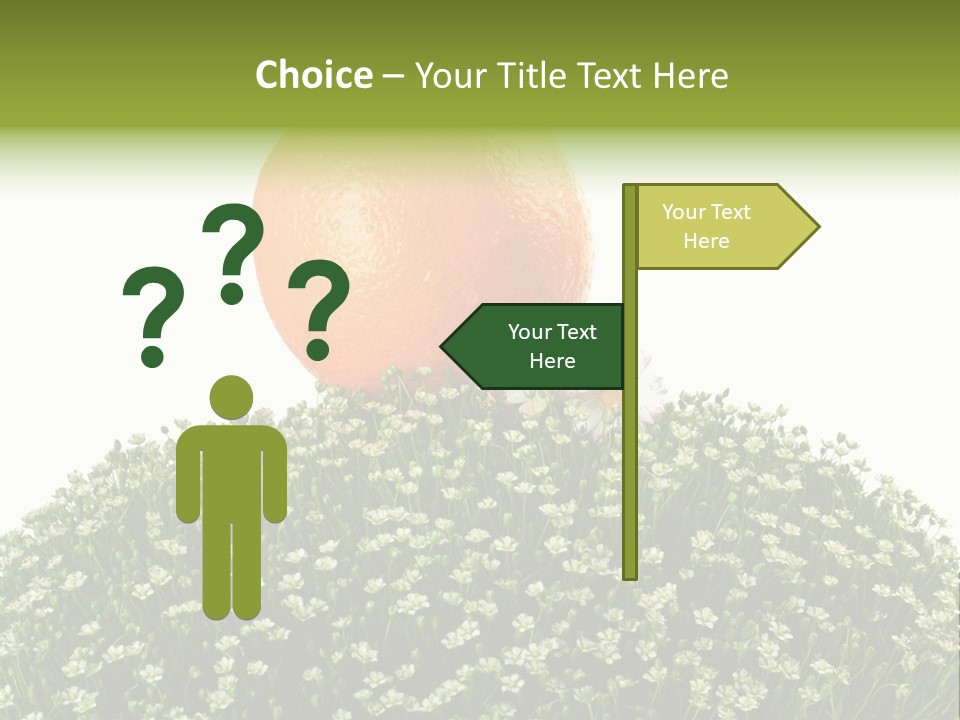 Foliage Drop Still PowerPoint Template