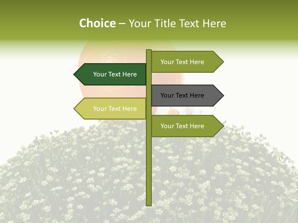 Foliage Drop Still PowerPoint Template