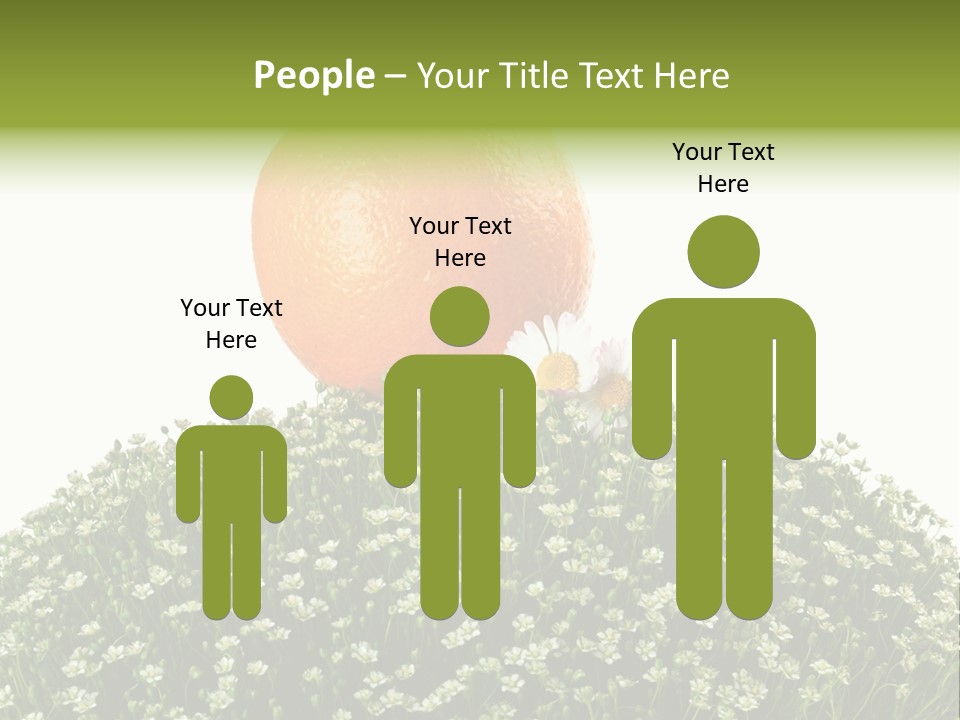 Foliage Drop Still PowerPoint Template