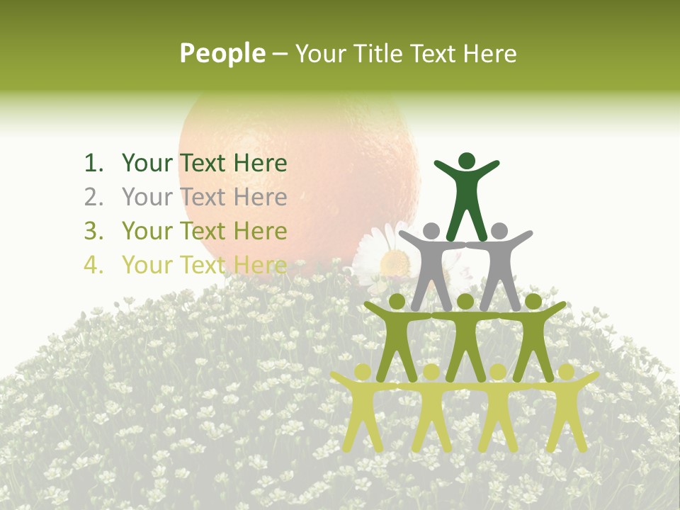 Foliage Drop Still PowerPoint Template