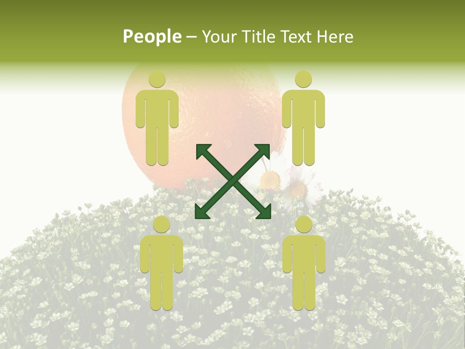 Foliage Drop Still PowerPoint Template