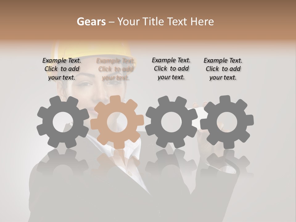 Executive Copy Human PowerPoint Template