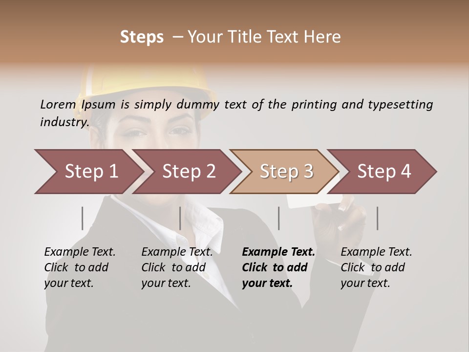 Executive Copy Human PowerPoint Template