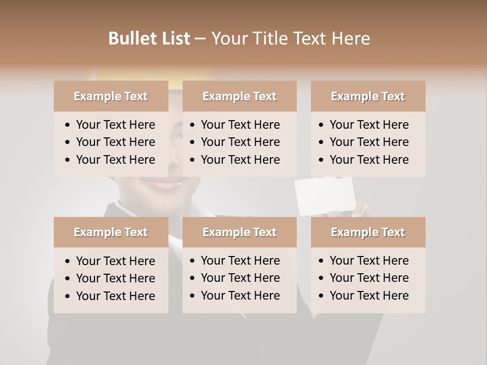 Executive Copy Human PowerPoint Template