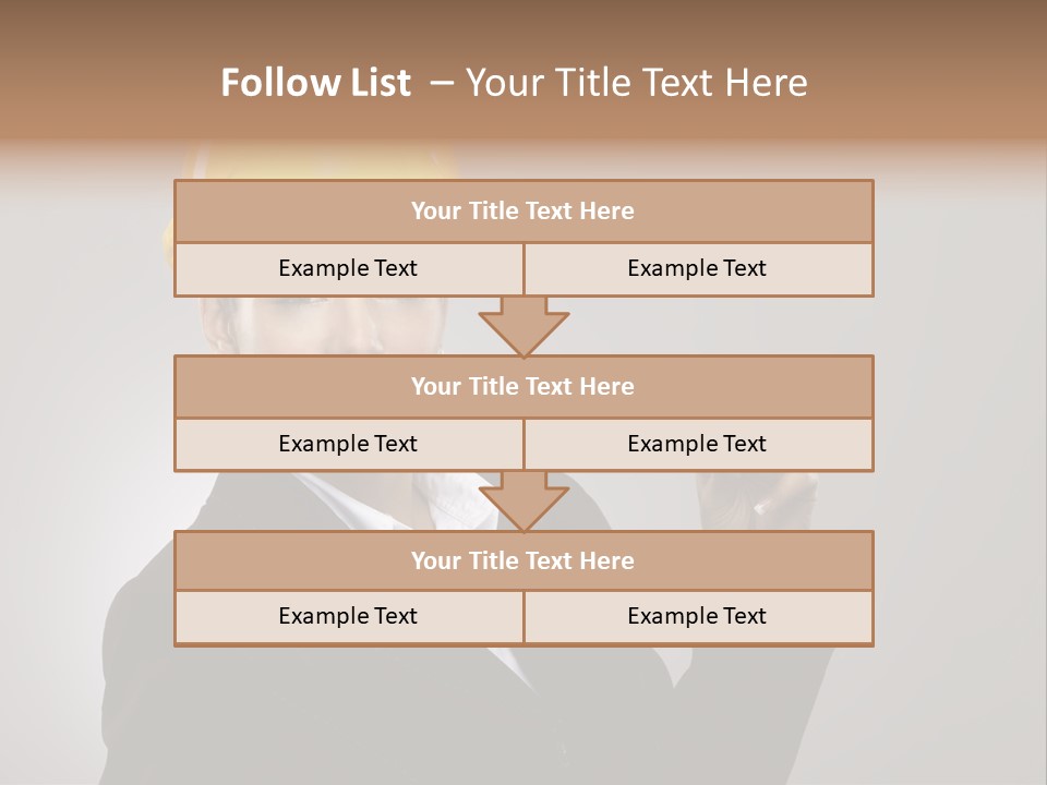 Executive Copy Human PowerPoint Template