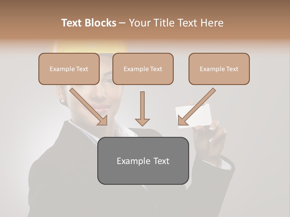 Executive Copy Human PowerPoint Template