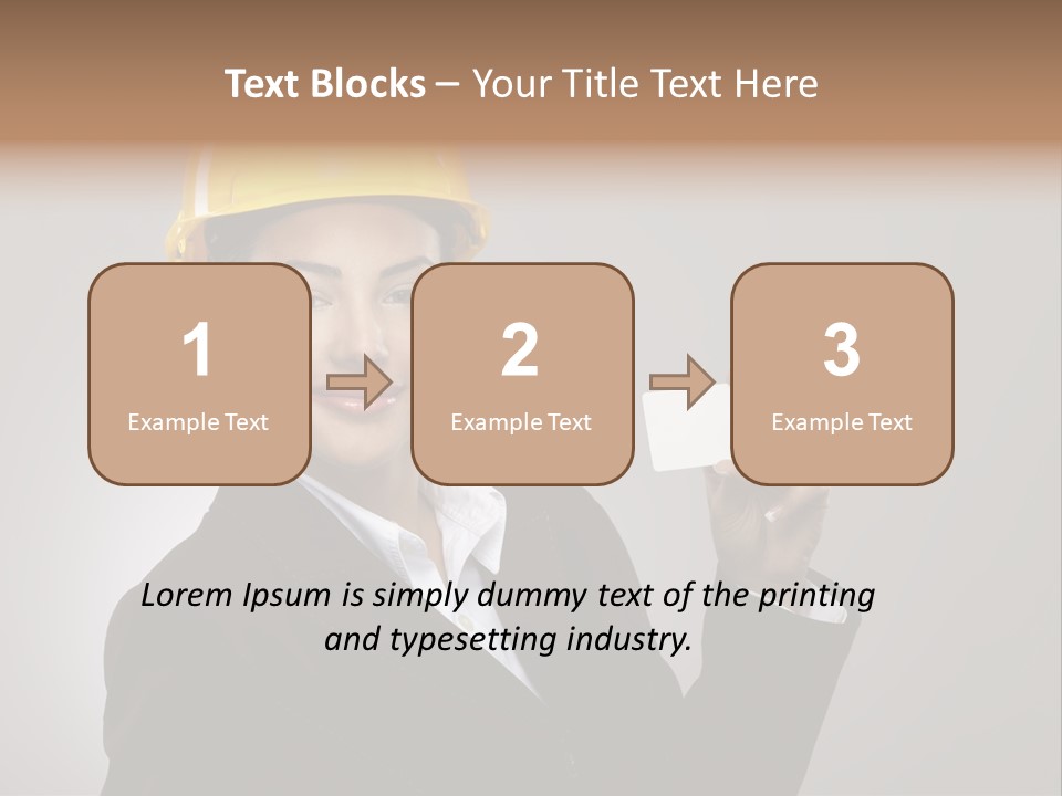 Executive Copy Human PowerPoint Template