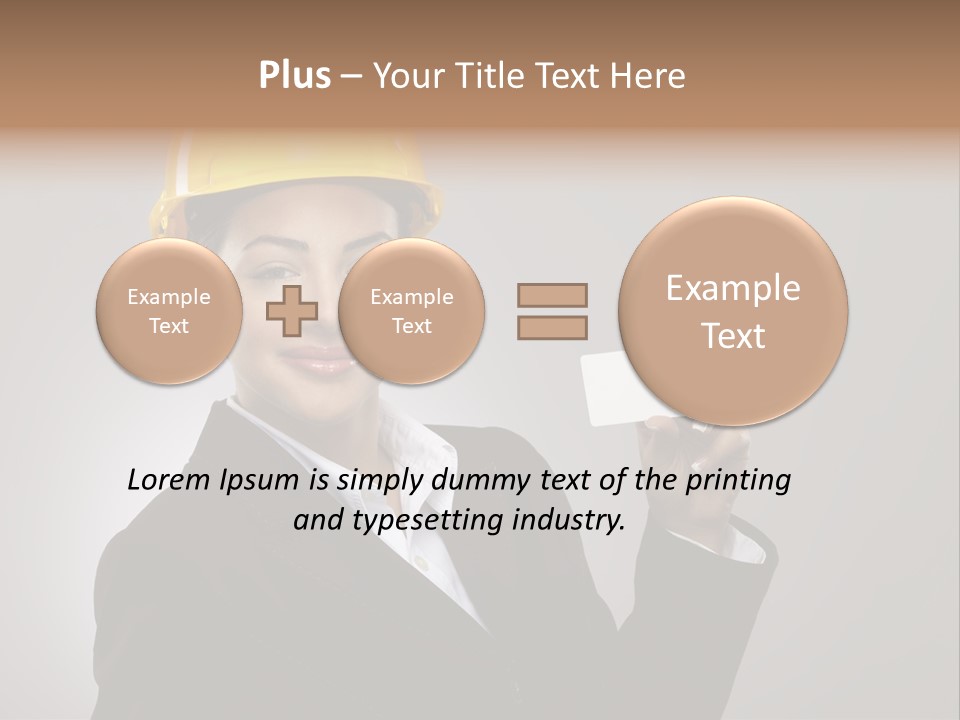 Executive Copy Human PowerPoint Template