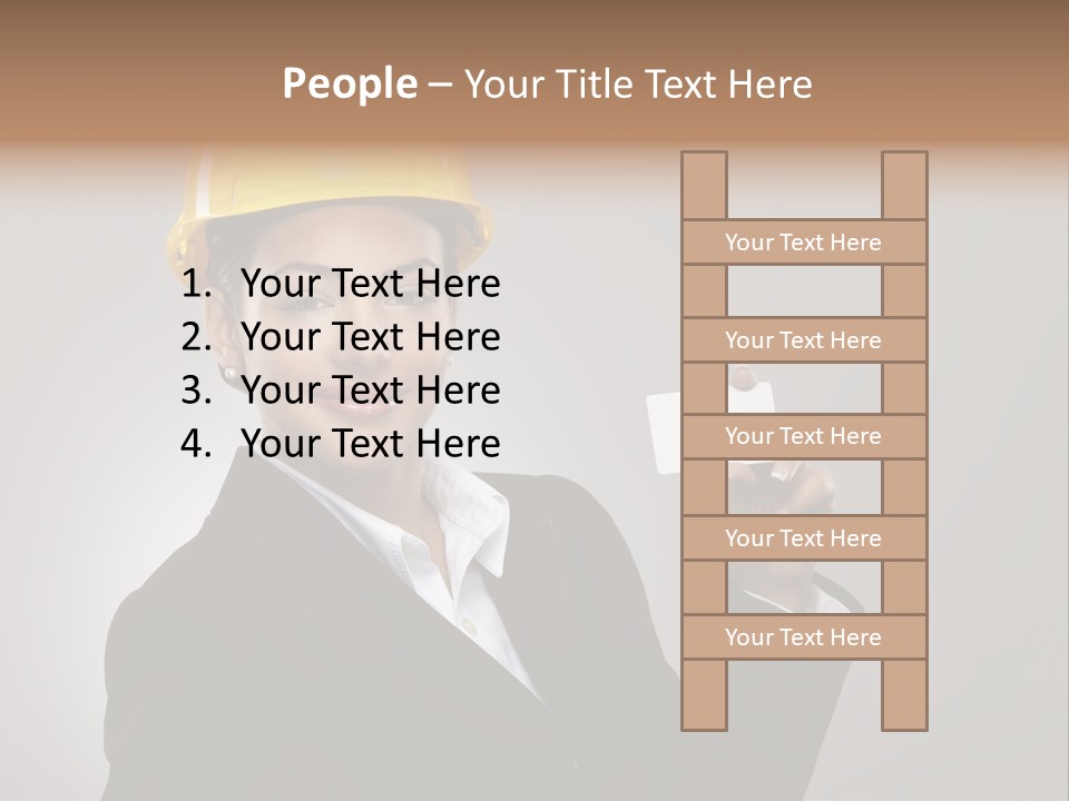 Executive Copy Human PowerPoint Template