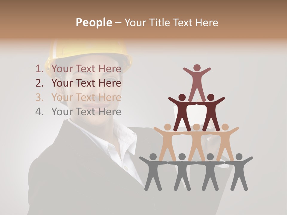 Executive Copy Human PowerPoint Template