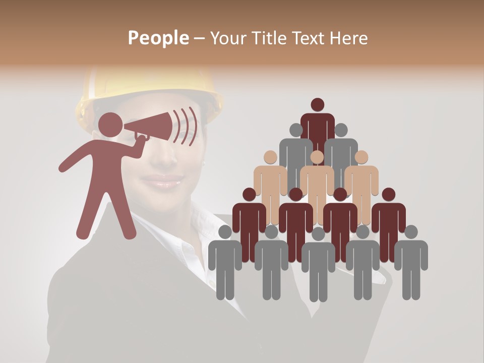 Executive Copy Human PowerPoint Template