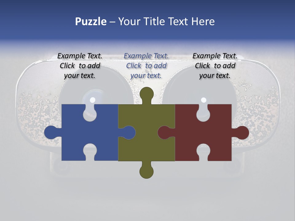 Zoom Optical View PowerPoint Template