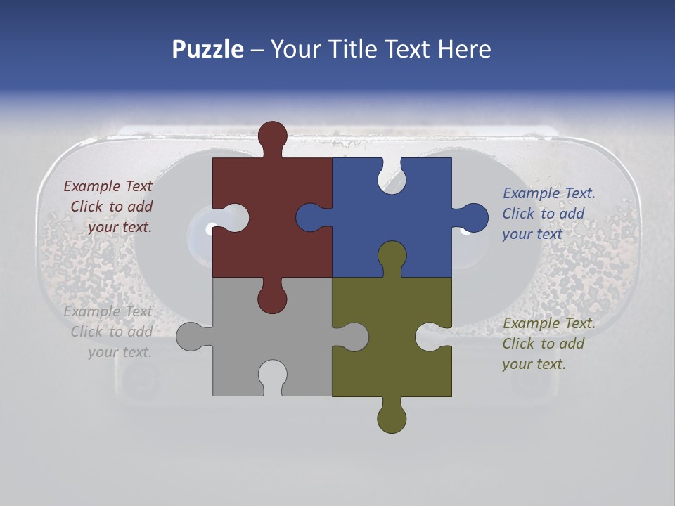 Zoom Optical View PowerPoint Template