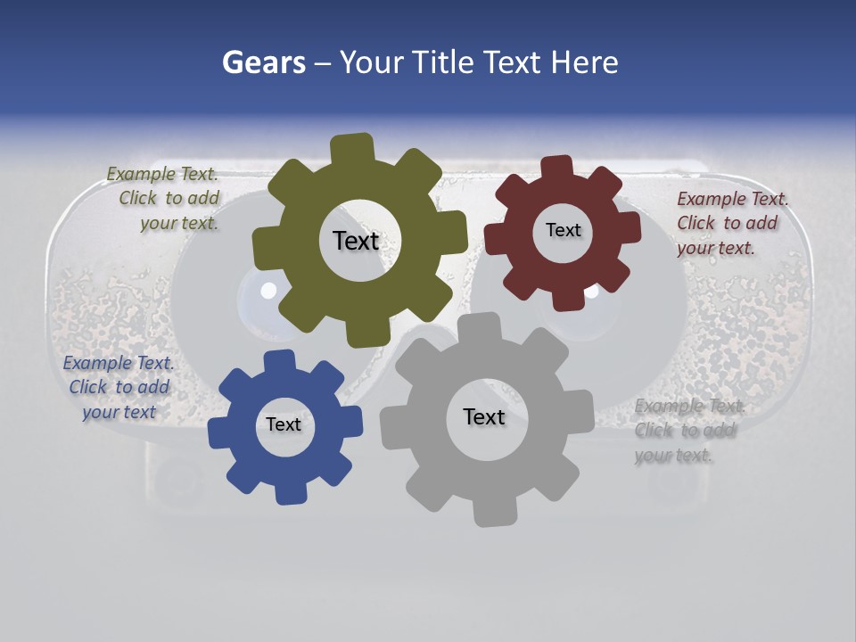 Zoom Optical View PowerPoint Template